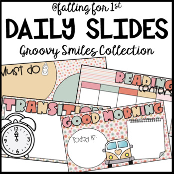 Preview of Groovy Smiles Daily Slides
