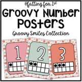 Groovy Smiles Number Posters