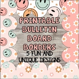 Groovy Smiley Bulletin Board Borders