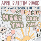 Spring Bulletin Board Board With Letters | April Bulletin 