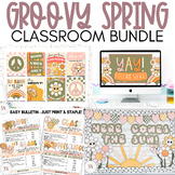 Groovy Spring Bundle | Retro Spring Classroom Decor