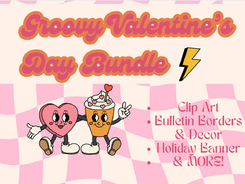 Preview of Groovy Valentine's Day Decor Bundle