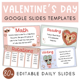 Groovy Valentine's Day Google Slides Templates