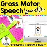 Gross Motor Activities Bundle - Boom Cards Speech Therapy-