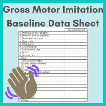 Preview of Gross Motor Imitation Baseline
