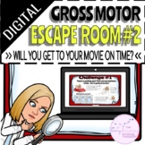 Gross Motor Seated Exerercises Escape Room - Digital PDF D