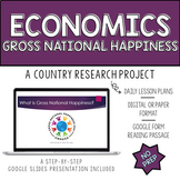 Country Research Project | Gross National Happiness | Econ