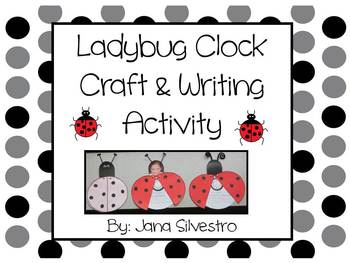 Preview of Ladybug Time Craft and Writing Activity