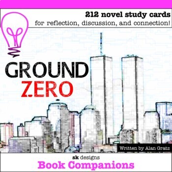 Preview of Ground Zero by Alan Gratz Novel Study Questions Google Slides™ Compatible