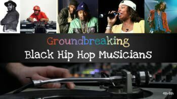Preview of Groundbreaking Black Hip Hop Musicians w/ Google Slides