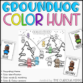 Groundhog Color identification and matching - preschool