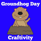 Groundhog Day Craft Activity Worksheet Printable Kindergar