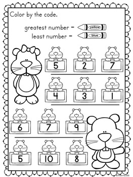groundhog day kindergarten worksheets