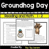 Groundhog Day Activities & Worksheets for Reading and Math | Grades 1 & 2