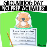 Groundhog Day Craft, Groundhog Day Writing, Groundhog Day 