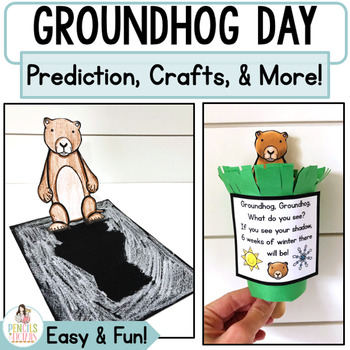 Preview of Groundhog Day Activities