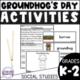 Groundhog Day Social Studies Activities for Kindergarten &