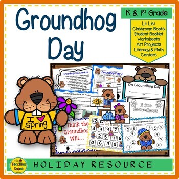 Preview of Groundhog Day: Activities & Centers