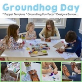 Groundhog Day Activities - Puppet Craft, Fun Facts, and Wo