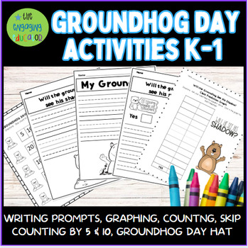 Preview of Groundhog Day Activities for Kindergarten and First Grade
