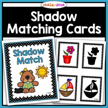 Preview of Shadow Match | Groundhog Day Activity | Preschool and Kindergarten
