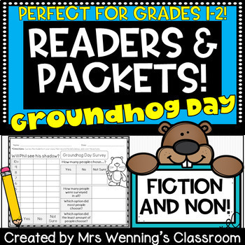 Groundhog Day Book & Activities Pack!