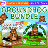 Groundhog Day 4th & 5th Grade Escape Room & Virtual Field 