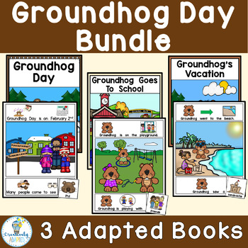 Preview of Groundhog Day Bundle of Adapted Books
