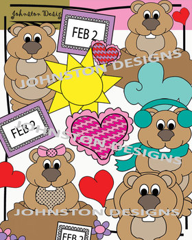 Preview of Groundhog Day Clipart