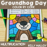 Groundhog Day February Coloring Pages Math Activities 3rd 