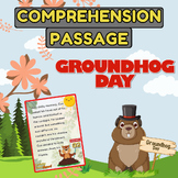 Groundhog Day - Comprehension Passage - Grade 2 to 4