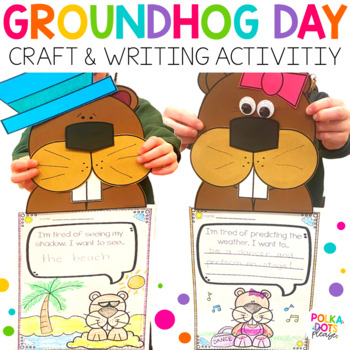Preview of Groundhog Day Craft and Writing Activities