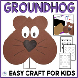 Groundhog Day Craft With Easy Patterns For Kindergarten An