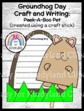 Groundhog Day Craft Activity, Writing Prompt: Craft Stick 