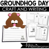Groundhog Day Craft and Activities for Kindergarten