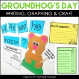 Groundhog Day Activities - Crafts, Writing, Graphing and P
