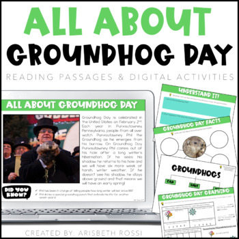 Preview of Groundhog Day Digital Activities