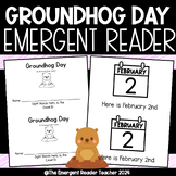 Groundhog Day Emergent Reader | February Printable Book | Level B