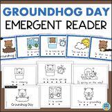 Groundhog Day Emergent Reader Kindergarten Sight Words Dec