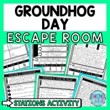 Groundhog Day Escape Room Stations - Reading Comprehension