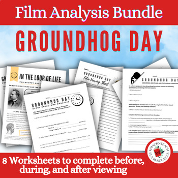 Preview of Groundhog Day Movie (1993) Film Analysis Bundle