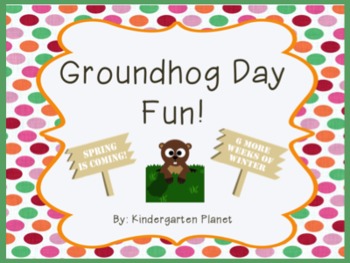 Preview of Groundhog Day Fun for the SMARTBoard!