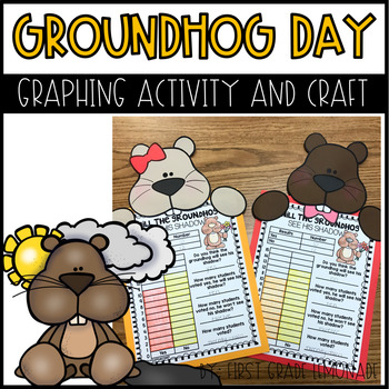 Preview of Groundhog Day | Groundhogs Day Graph & Craft