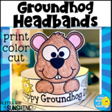 Groundhog Day Headbands Hats February