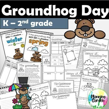 Preview of Groundhog Day {Hibernation, Winter Animals}