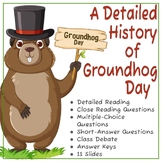 Groundhog Day -- History, Close Reading, Multiple-Choice, 