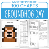 Groundhog Day Hundred Charts Math Mystery Picture: Place v