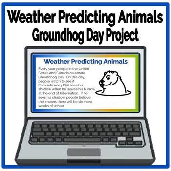 Preview of Groundhog Day Library Lesson Plan February