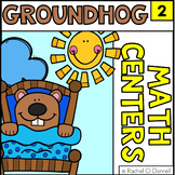 Groundhog Day Math Centers Second Grade