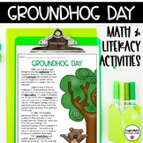Groundhog Day Math and Literacy Graphing Fractions and Rea